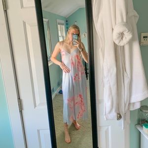 Blue and Pink Zara Dress
